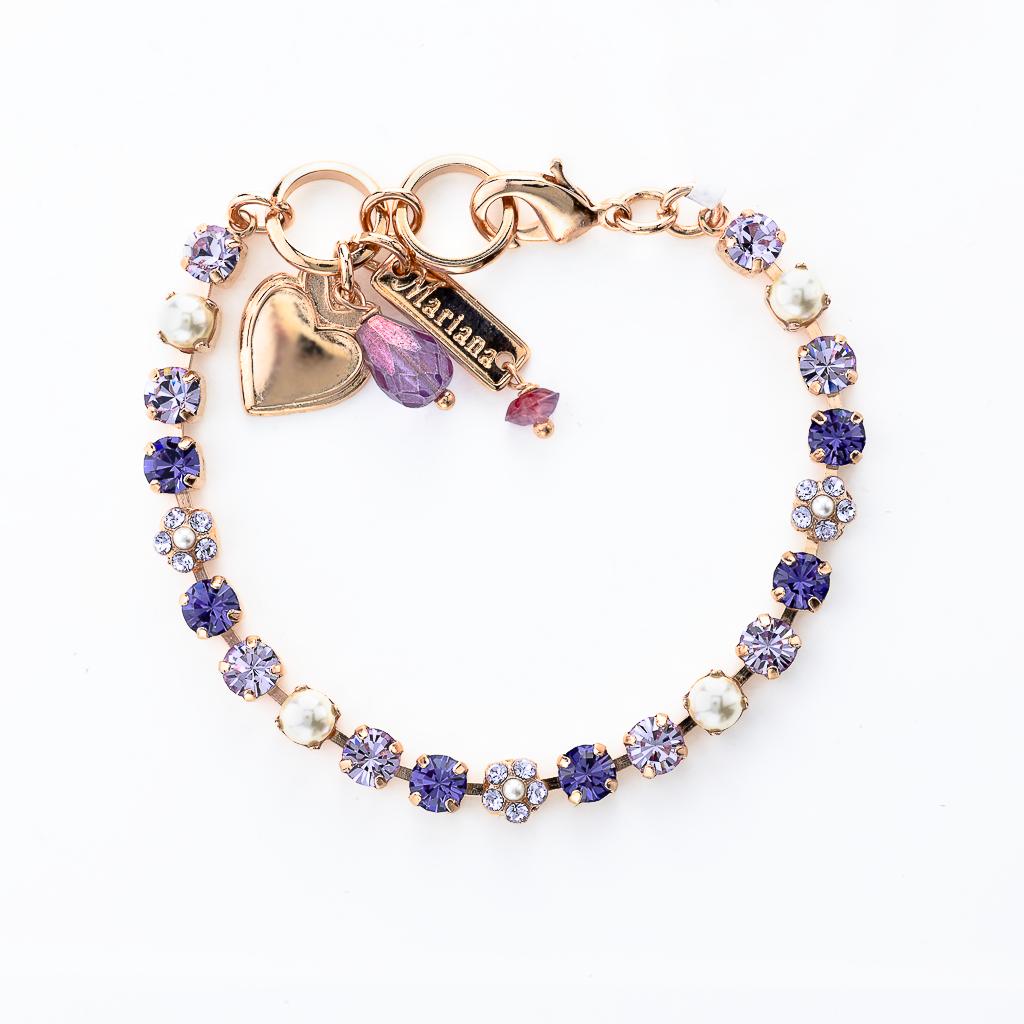 Petite Flower Bracelet in "Romance" *Preorder*