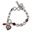 Oval and Heart Bracelet in "True Romance" *Preorder*