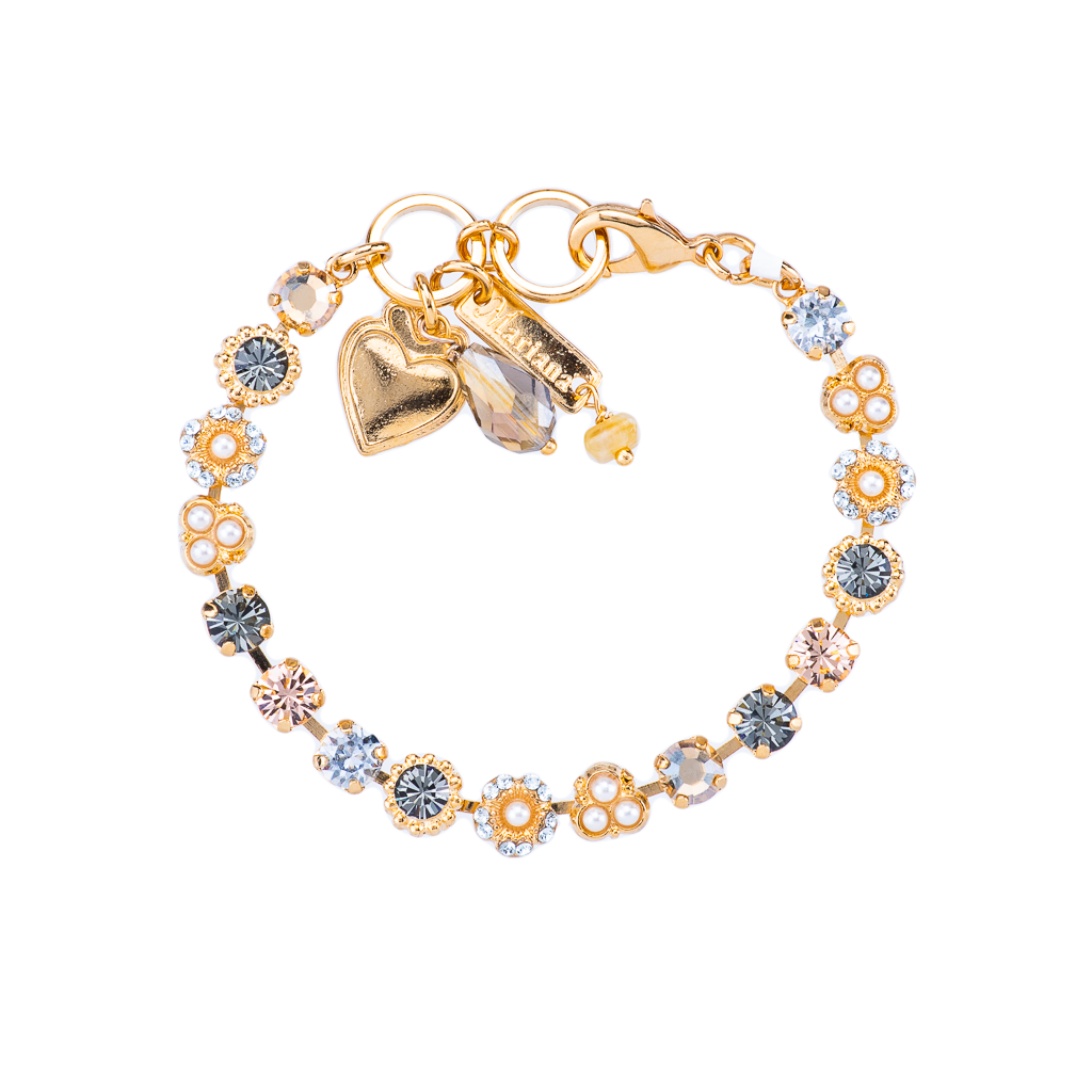 Petite Blossom Bracelet in "Earl Grey" *Preorder*