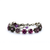 Large Adorned Bracelet in "Antiqued Purple" *Custom*