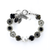 Large Rosette Bracelet in "Dusty Black" *Custom*