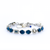Oval and Square Cluster Bracelet in "Pearl Blue *Preorder*
