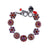 Extra Luxurious Rosette Bracelet in "Hibiscus" *Preorder*
