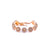 Extra Luxurious Rosette Bracelet in "Chai" *Custom*