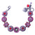 Extra Luxurious Rosette Bracelet in "Roxanne" *Preorder*