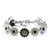 Extra Luxurious Rosette Bracelet in "Dusty Black" *Custom*