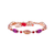 Marquise Leaf Bracelet in "Hibiscus" *Custom*
