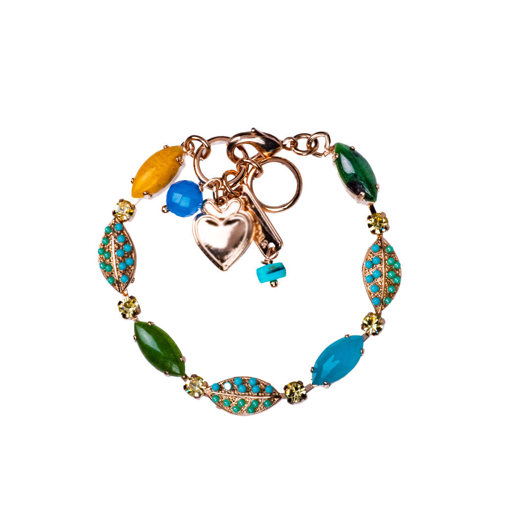 Marquise Leaf Bracelet in "Pistachio" *Preorder*