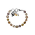 Medium Cluster and Pavé Bracelet in "Meadow Brown" *Preorder*