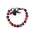 Medium Cluster and Pavé Bracelet in "Hibiscus" *Preorder*