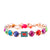 Medium Cluster and Pavé Bracelet in "Rainbow Sherbet" *Preorder*