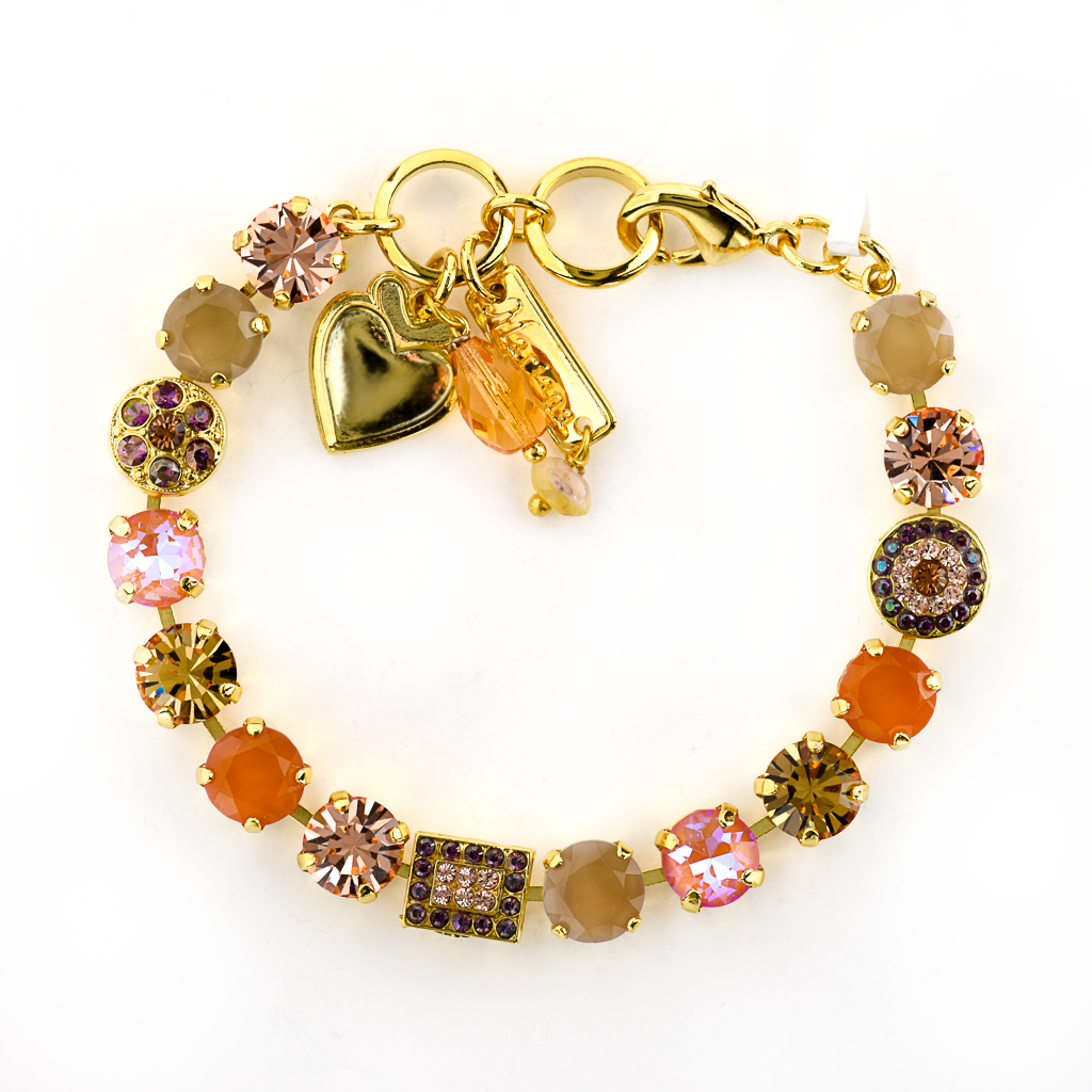 Medium Cluster and Pavé Bracelet in "Desert Flower" *Preorder*