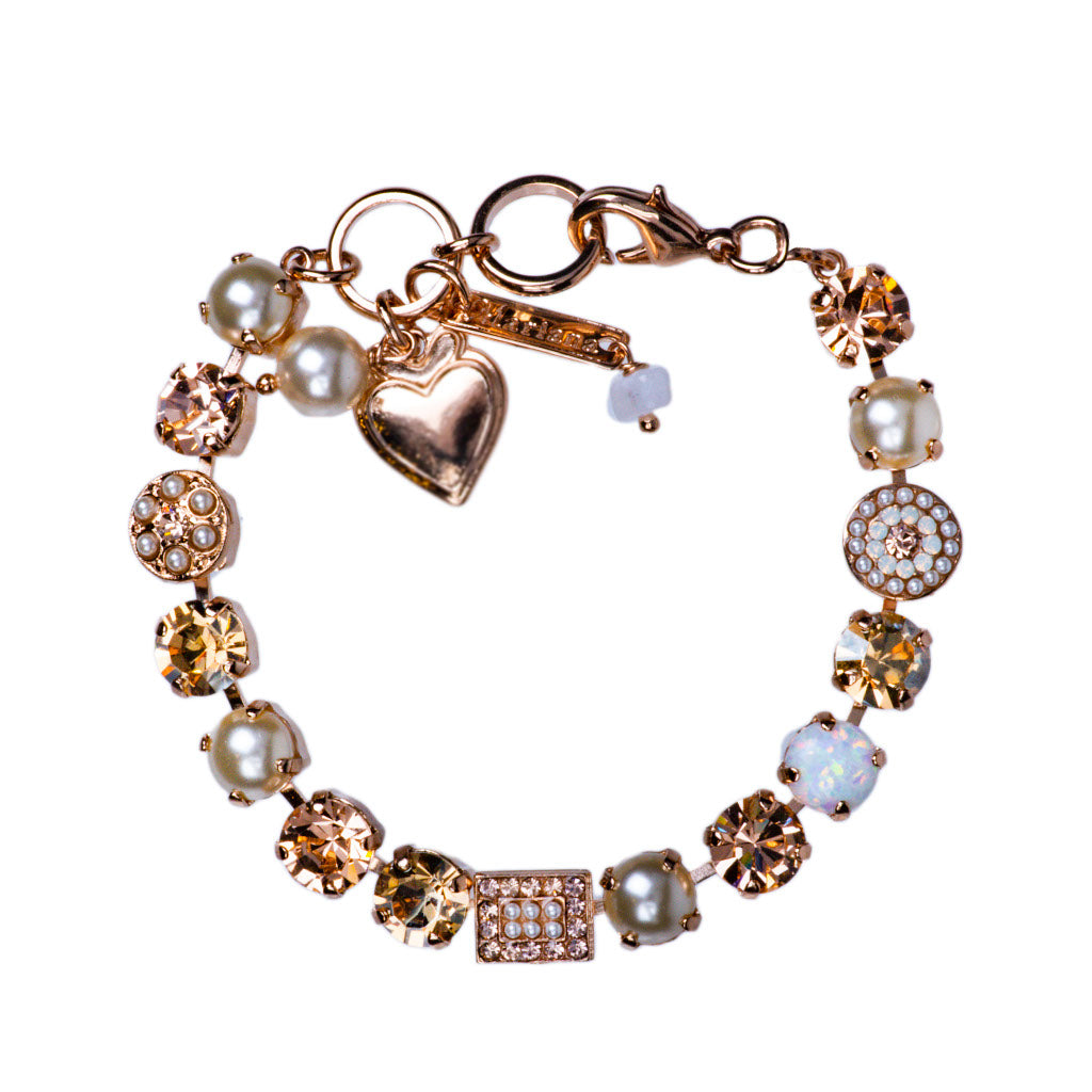 Medium Cluster and Pavé Bracelet in "Cookie Dough" *Preorder*
