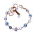 Medium Alternating Flower Bracelet in "Ice Queen" *Preorder*