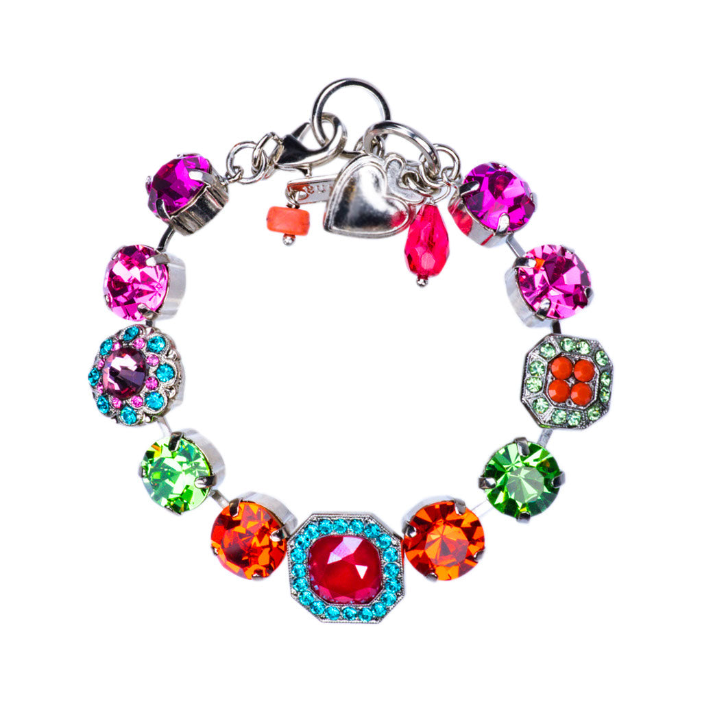 Large Square Cluster Bracelet in "Rainbow Sherbet" *Preorder*