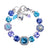 Large Square Cluster Bracelet in "Blue Moon" *Preorder*