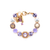 Large Square Cluster Bracelet in "Romance" *Preorder*