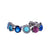 Extra Luxurious Blossom Bracelet in "Electric Blue" *Custom*