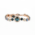 Petite Bracelet with Rivoli Center Cluster in "Night Sky" *Preorder*