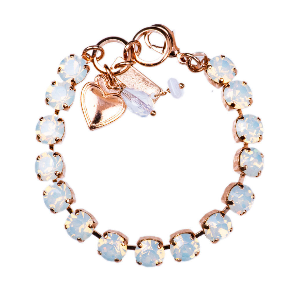 Medium Everyday Bracelet in "White Opal" *Custom*