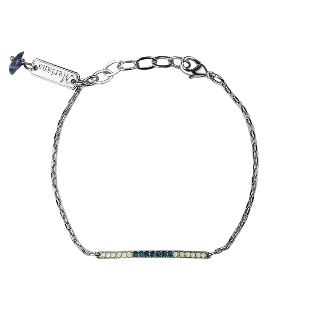 Petite Stackable Bracelet "Mood Indigo" *Custom*