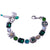 Emerald Cut and Mixed Element Bracelet in "Circle of Life" *Custom*