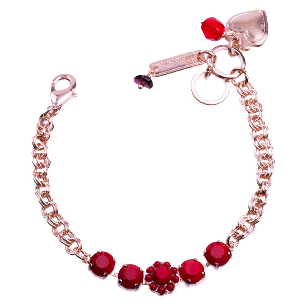 Medium Blossom Chain Bracelet in "Pretty Woman"  *Custom*