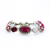 Oval Halo Bracelet in "Cherry Blossom" *Preorder*