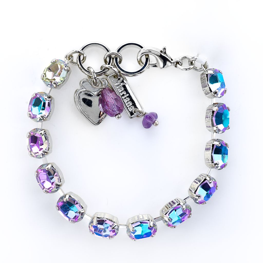 Medium Oval Bracelet in "Vitral Light" *Preorder*