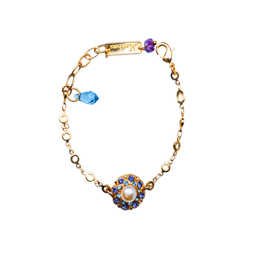 Cluster Chain Bracelet in "Blue Moon" *Custom*