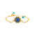 Cluster Chain Bracelet in "Chamomile" *Custom*