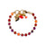 Petite Everyday Bracelet in "Hibiscus" *Preorder*