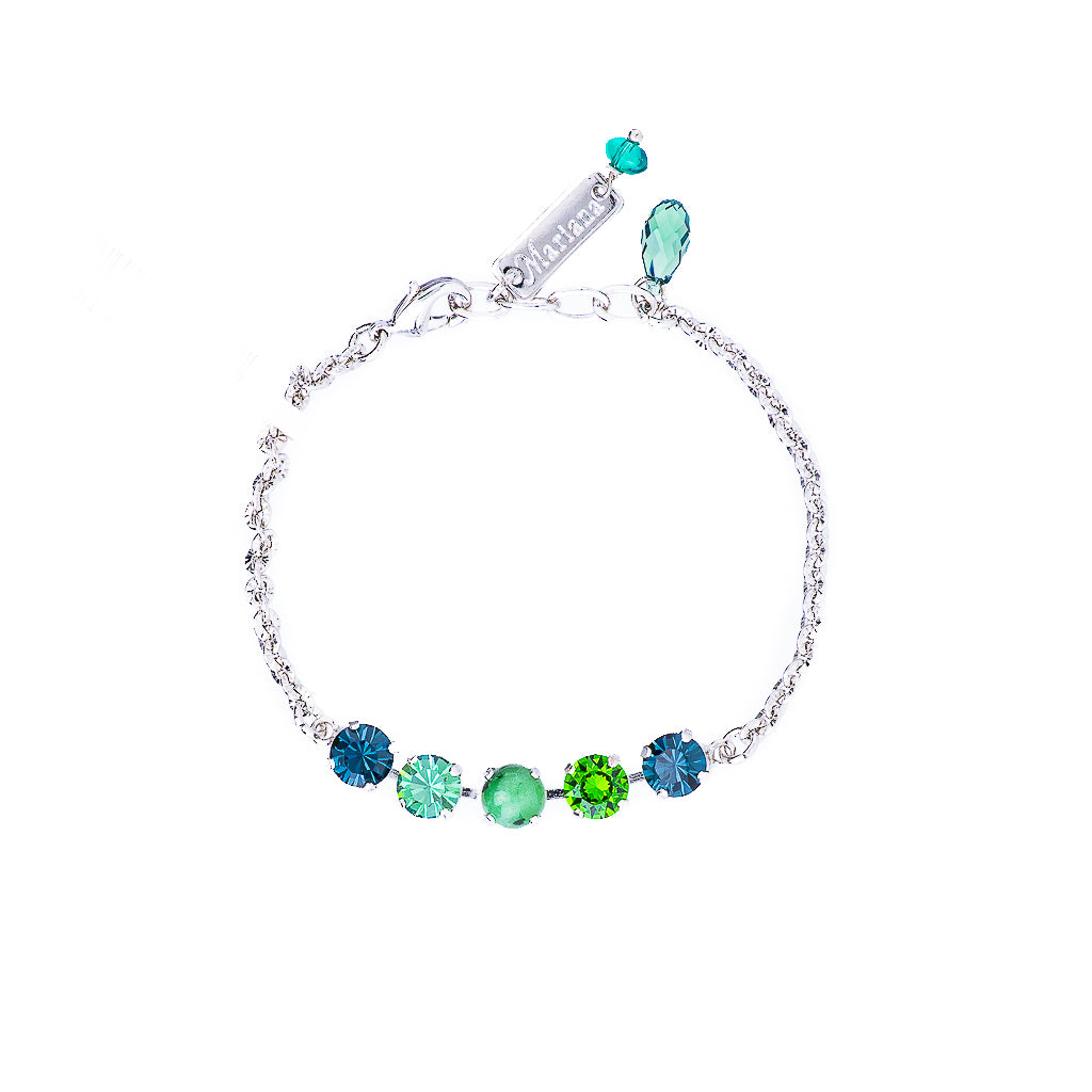 Petite Five Stone Chain Bracelet in "Chamomile" *Preorder*