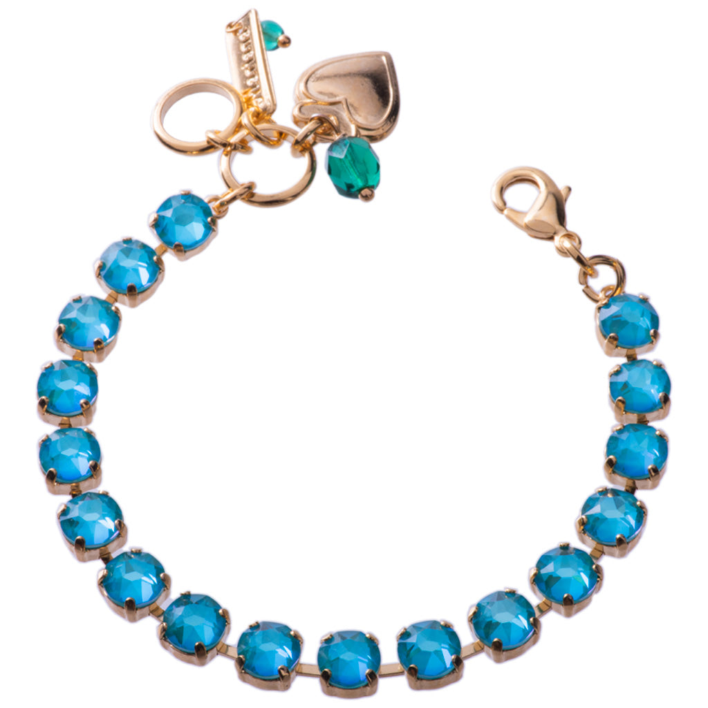 Medium Classic Crystal Bracelet in "Sun-Kissed Laguna" *Custom*