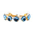 Extra Luxurious Faceted Everyday Bracelet in "Denim Blue" *Custom*