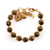 Large Round Bracelet in "Leopard Skin" *Preorder*