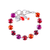 Large Bracelet in "Hibiscus" *Custom*
