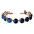 Large Everyday Round Bracelet "Royal Blue" *Custom*