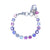 Medium Rosette Bracelet in "Wildberry" *Preorder*