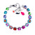 Medium Rosette Bracelet in "Rainbow Sherbet" *Preorder*