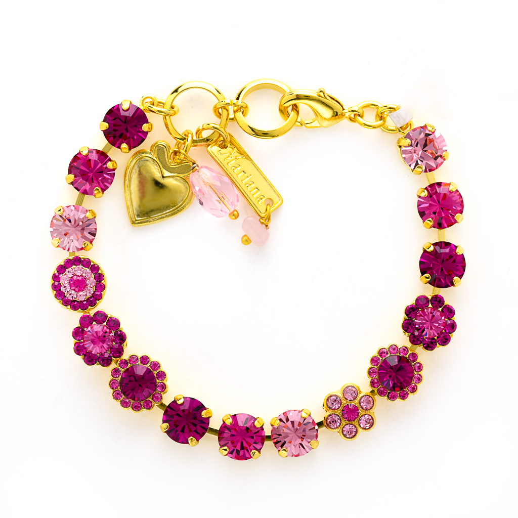 Medium Rosette Bracelet in "Saba" *Preorder*