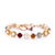 Medium Rosette Bracelet in "Autumn Breeze" *Preorder*