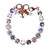 Medium Rosette Bracelet in "Ice Queen" *Preorder*
