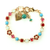Petite Flower Cluster Bracelet in "Happiness" *Preorder*