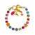 Petite Flower Cluster Bracelet in "Rainbow Sherbet" *Preorder*