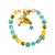 Petite Flower Cluster Bracelet in "Pistachio" *Preorder*
