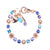 Petite Flower Cluster Bracelet in "Blue Moon" *Preorder*
