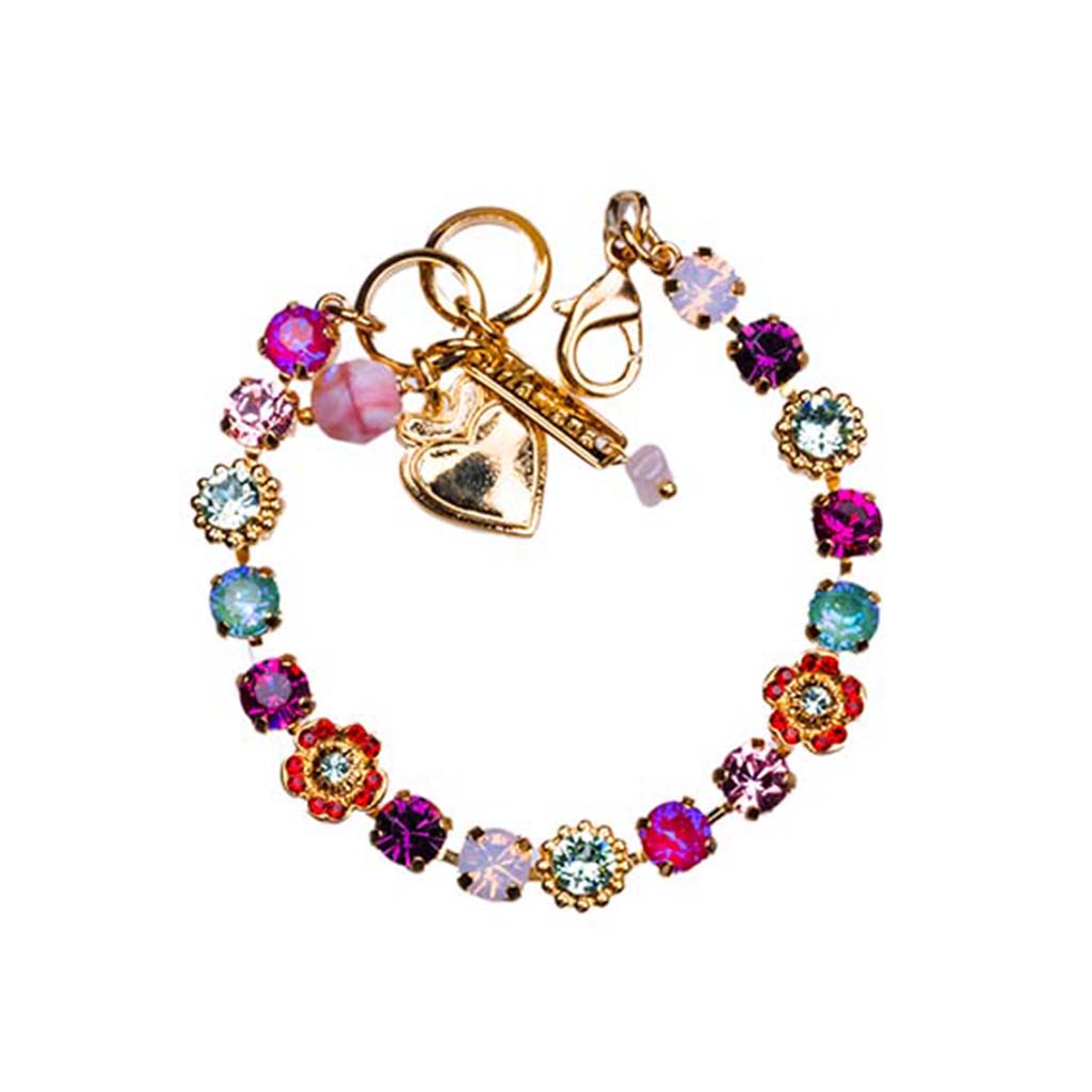 Petite Flower Cluster Bracelet in "Enchanted" *Preorder*
