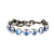 Small Cushion Cut Bracelet in "Crystal Moonlight" *Preorder*