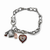 Chain Link Heart Bracelet in "True Romance" *Custom*